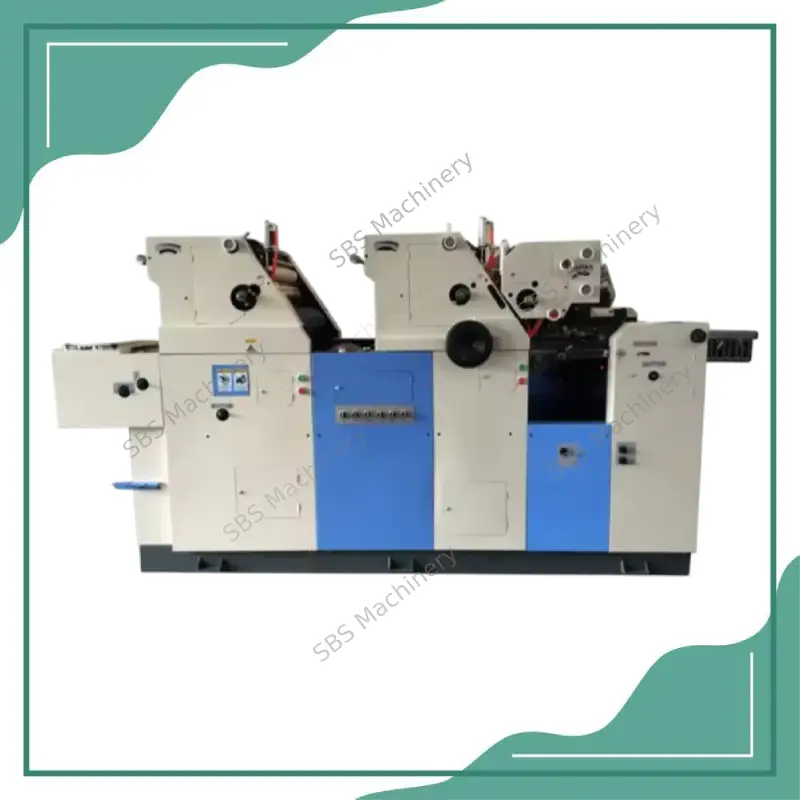 Three Colour Offset Printing Machine